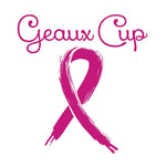 Breast Cancer Awareness Geaux Cup 16oz Frost Flex Cups (25/pk)