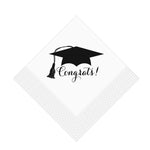 Graduation "Congrats" Beverage napkins (pk of 25)