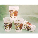 Saints Baby Frost Flex Cups (25Pk) - Party Cup Express